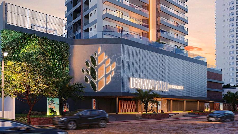 Brava Park Residence: Localização privilegiada na Praia Brava, entre o centro de Itajaí e Balneário Camboriú.
