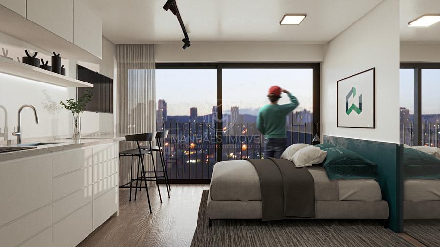 Loft com 26 m² priv.