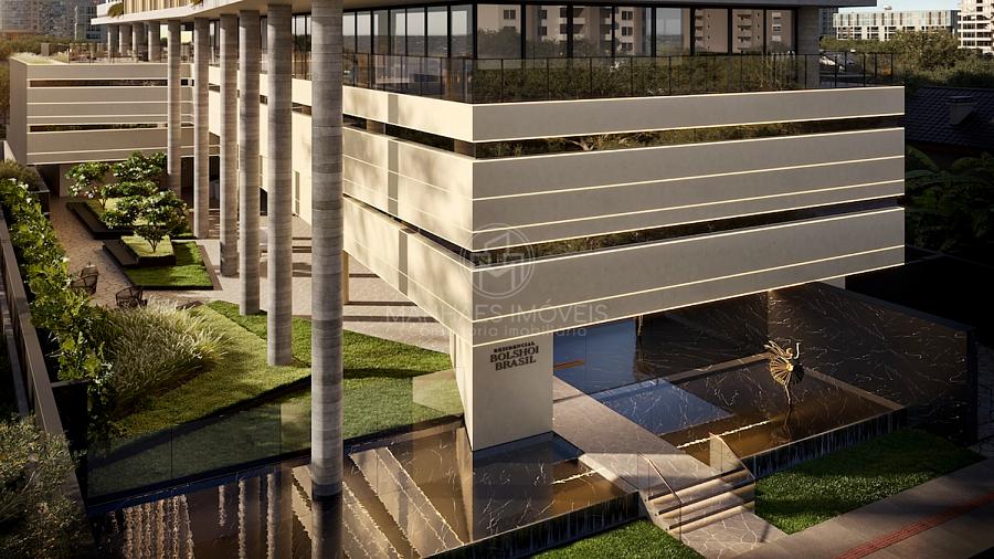 "Residencial Bolshoi Brasil: Em cada ambiente, sinta-se livre para compor o movimento e equilíbrio."