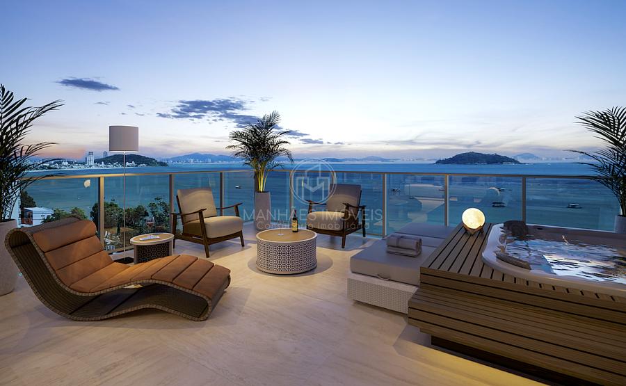 Terraço com jacuzzi - Cobertura Duplex 02