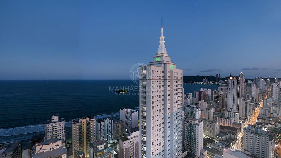 "Grand Place Tower: A sofisticação que você deseja para viver no centro de Balneário Camboriú."