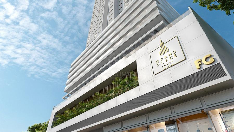 "Grand Place Tower: A sofisticação que você deseja para viver no centro de Balneário Camboriú."