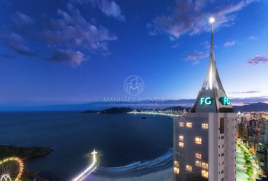 "Imperium Tower: Um marco histórico de frente para o mar de Balneário Camboriú."