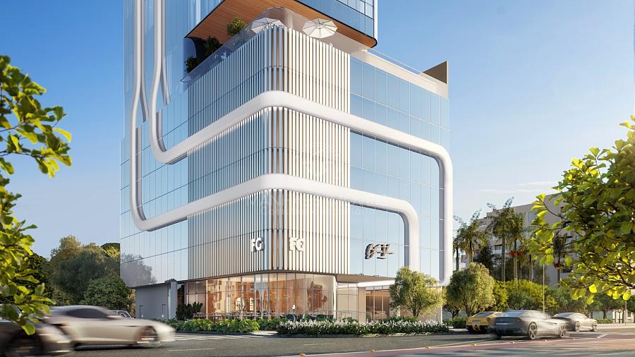 "Blue View Tower: Seu horizonte particular te espera em Balneário Camboriú."