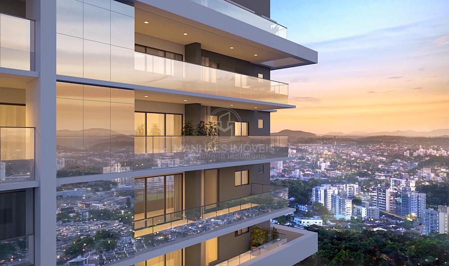 "One: Conforto e uma vista incomparvel de Joinville."