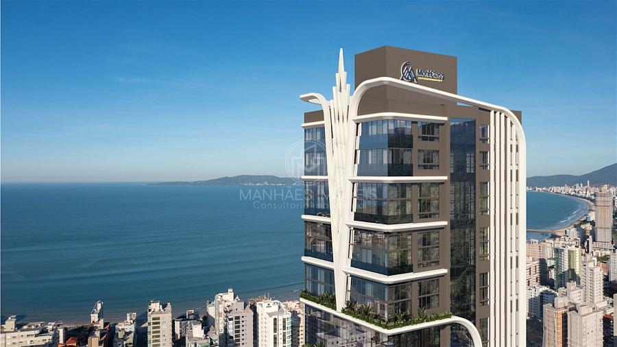 "Obelisco Skyhomes: Deixe o mar de Itapema emoldurar seus dias."