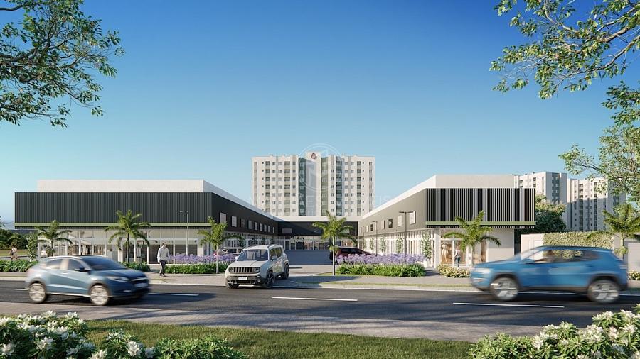 Fachada do Open Mall do Verde Mar Beach Club