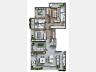 Apartamento Tipo 01: Planta humanizada