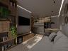 Imagens ilustrativas do Apartamento Tipo: Living