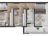 Planta do apartamento tipo 3