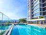 Piscina adulto com raia
