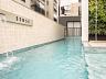 Piscina com raia de 12,5 metros