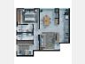 Apartamento Tipo - Final 5: Planta Humanizada