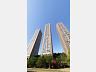25 metros de distncia entre as torres