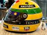 Acervo Ayrton Senna - Tributo a um Campeo: Foto do capacete da temporada de 1993.