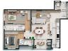 Planta disponvel: Apartamento Tipo 3