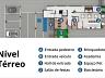 Implantao do pavimento trreo - Lazer