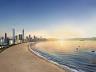 Imagem da implantao do Blue View Tower na orla da Barra Sul
