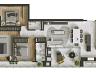 Planta disponvel: Apartamentos tipo A - Finais 03 e 04