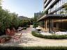 Lounge externo com fogo de cho